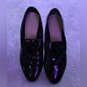 Marc Fisher black patent loafer 8.5